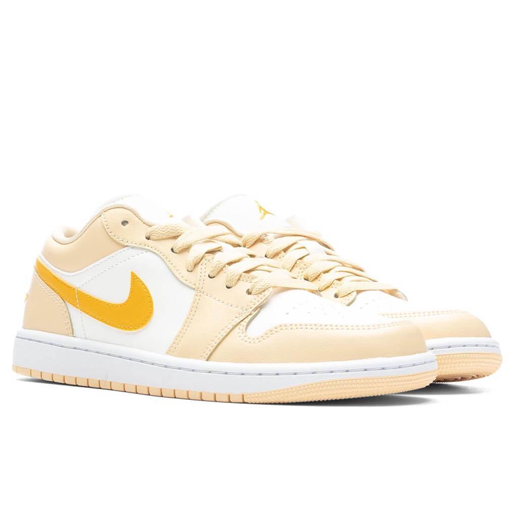 Air Jordan 1 Low Women's - Sail/Yellow Ochre/Pale Vanilla Female Product Image