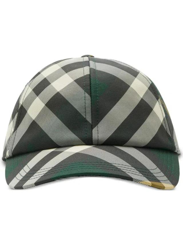 BURBERRY Hats In Green Product Image