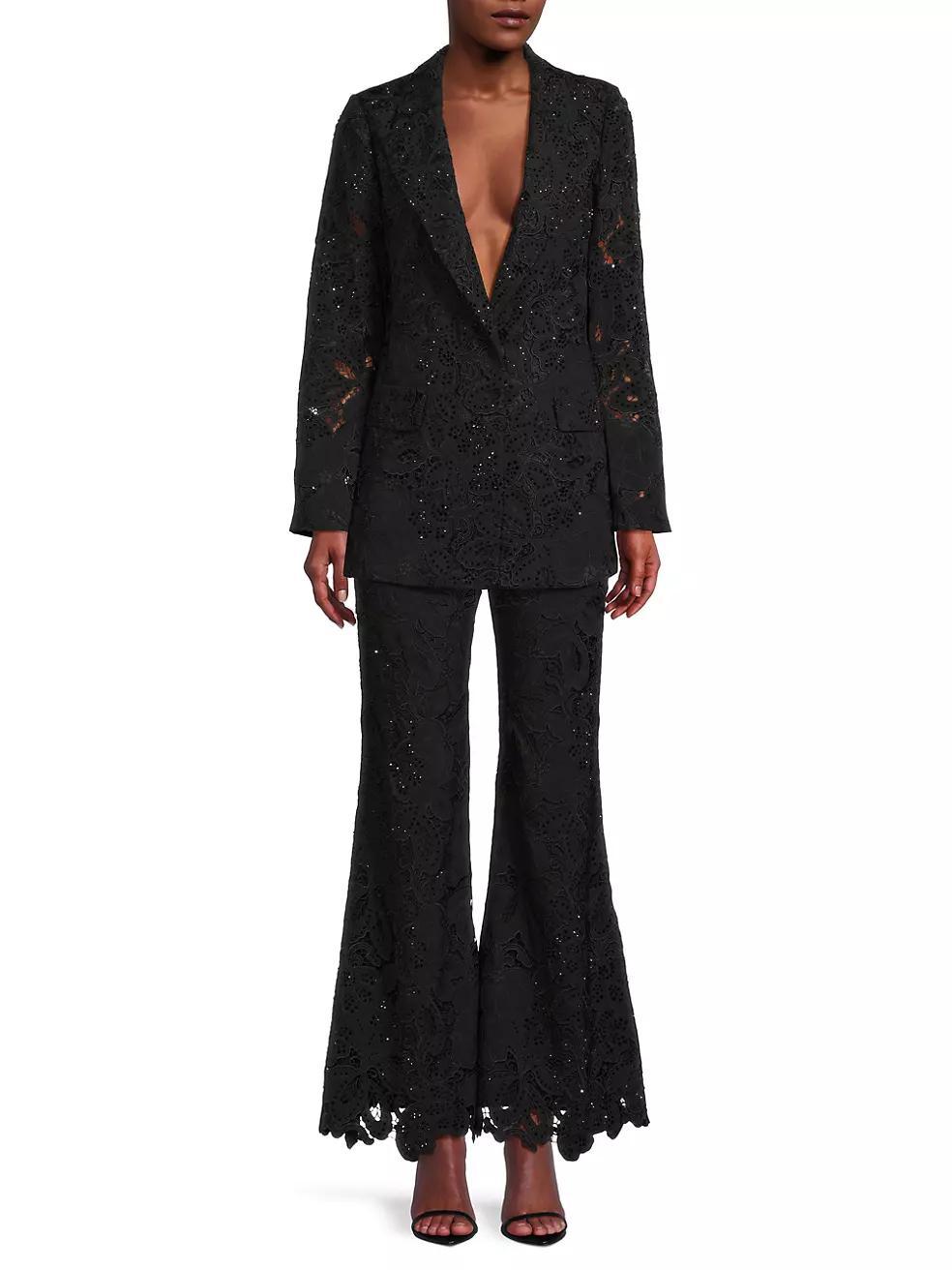 Spencer Beaded Lace Jacket Product Image