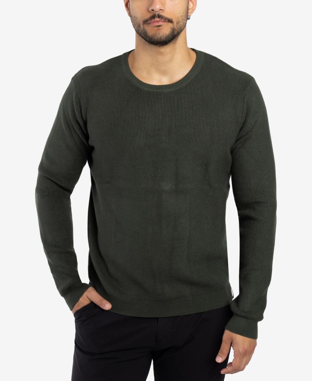 Spring + Mercer Mens Ribbed Crew Neck Sweater Product Image