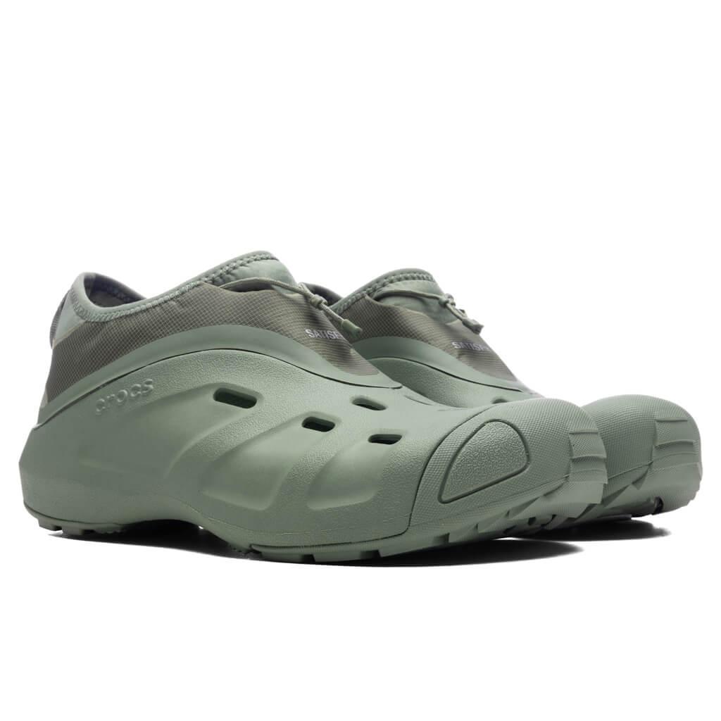 Crocs x Satisfy Quick Trail Low - Moss Male Product Image