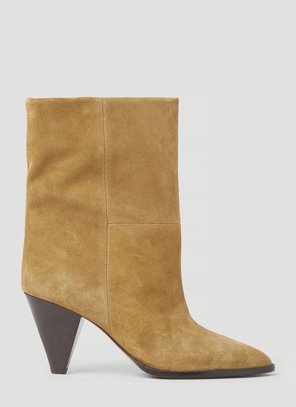 Rouxa Suede Boots In Brown product image