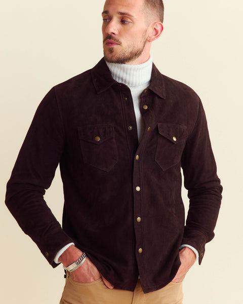 Savoy Suede Workshirt -  Product Image