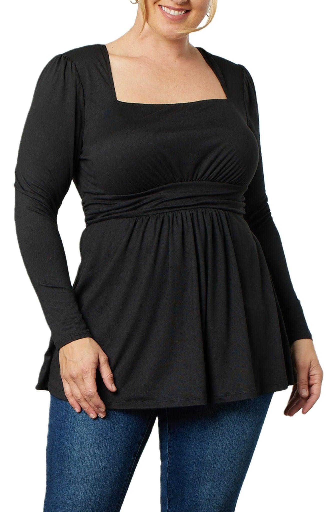 Delilah Long Sleeve Top - Plus Product Image