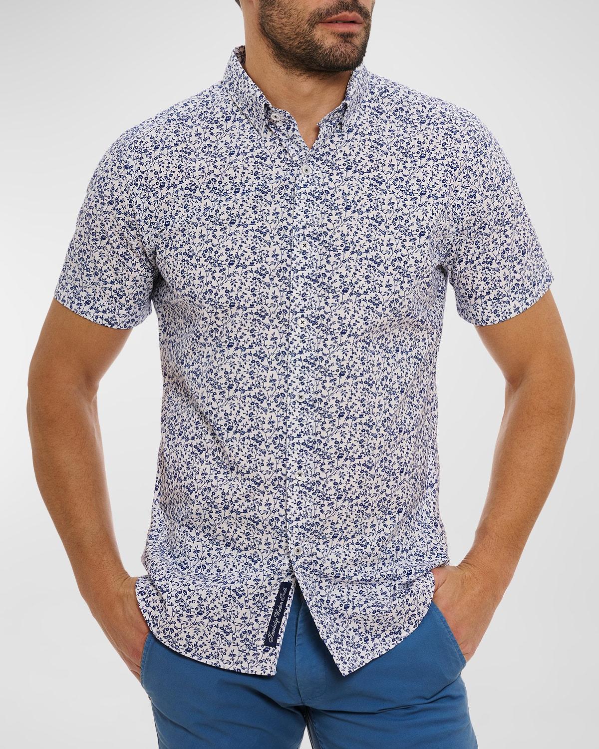 Mens Bassel Short-Sleeve Shirt Product Image