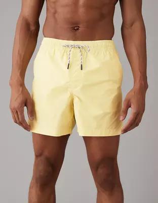 AE Solid Flex 5" Swim Trunk Product Image