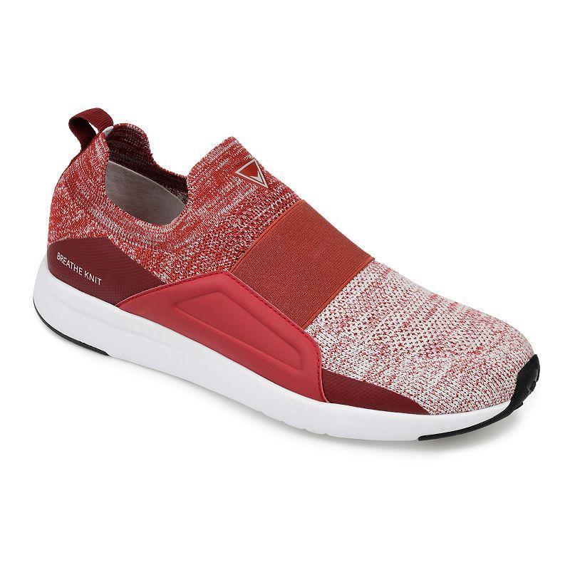 Vance Co. Cannon Mens Knit Slip-On Sneakers Blue Product Image