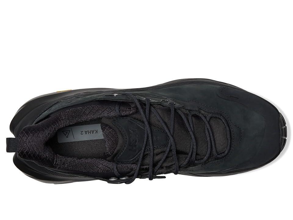 Hoka Men's Kaha 2 Low GORE-TEX(r) Black) Men's Shoes Product Image