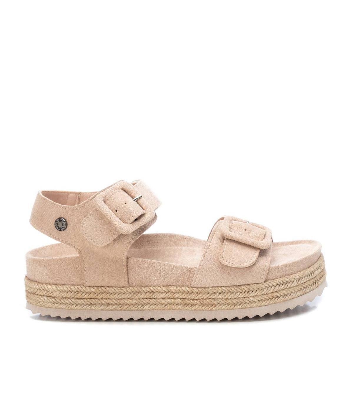 Womens Suede Flatform Sandals By Xti Product Image