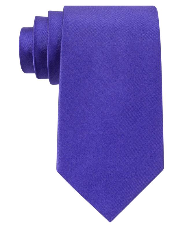 Mens Michael Kors Tie, Sapphire Solid Ii Product Image