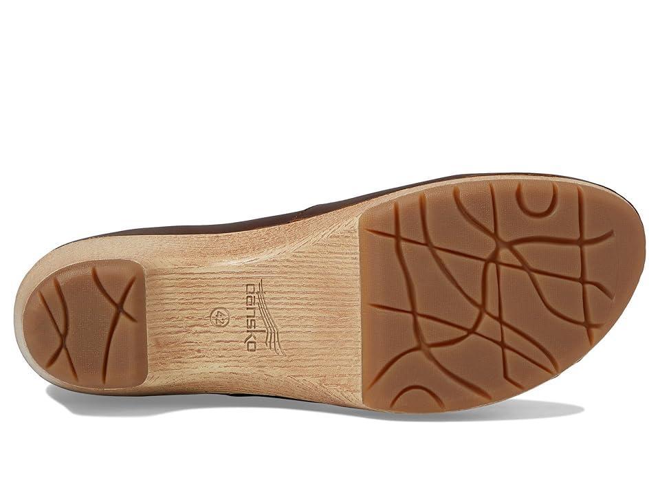 Dansko Lilah Oiled Pull Up) Women's Flat Shoes Product Image