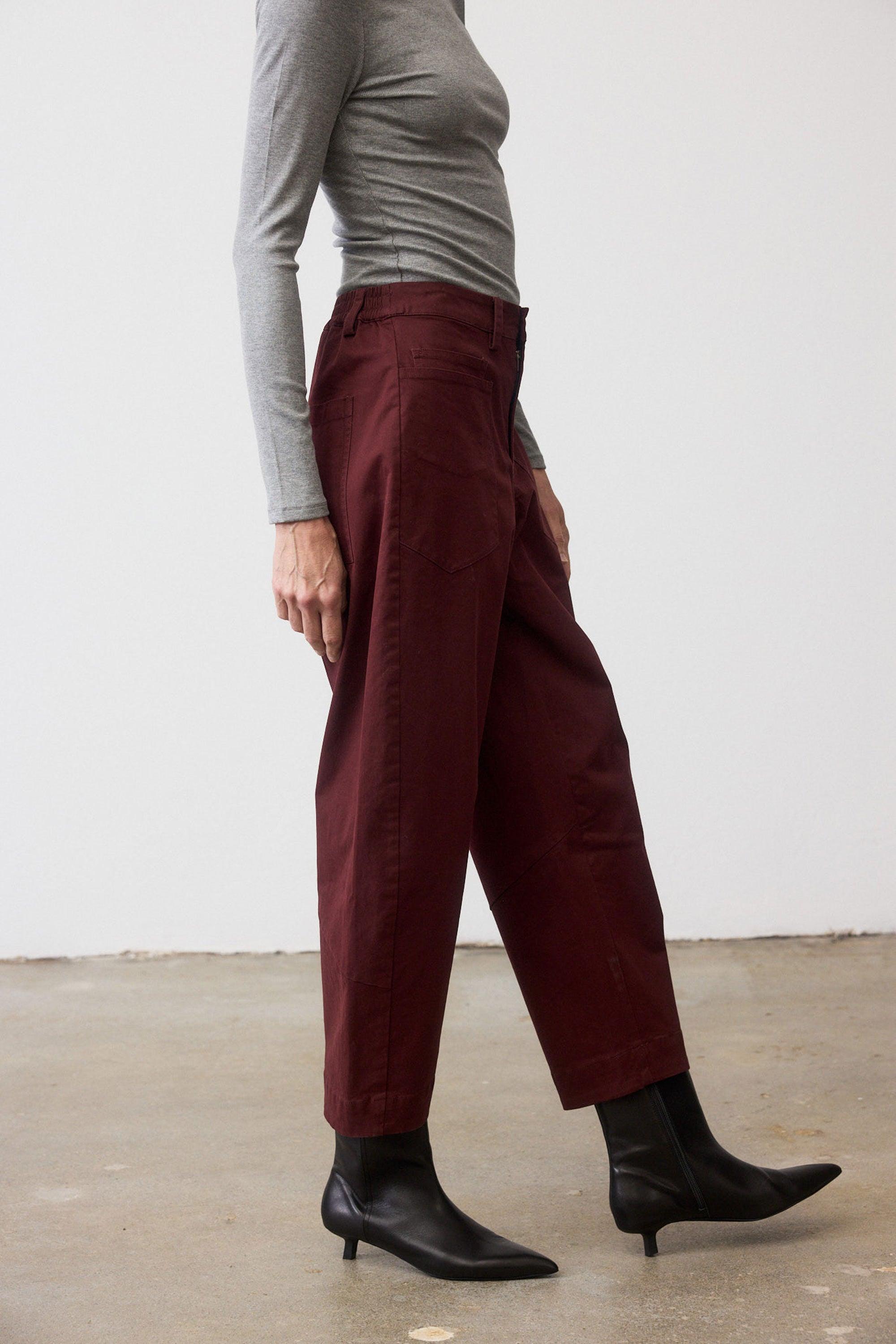 The Slouchy Soft Twill Pants Product Image