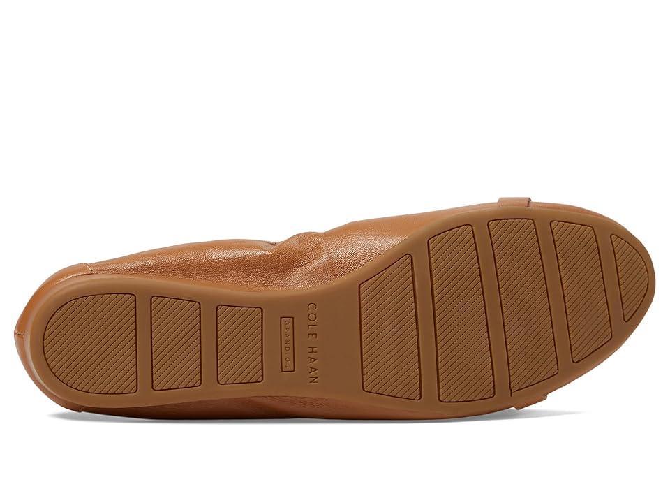 Cole Haan Tova Bow Ballet (Pecan Leather) Women's Shoes Product Image