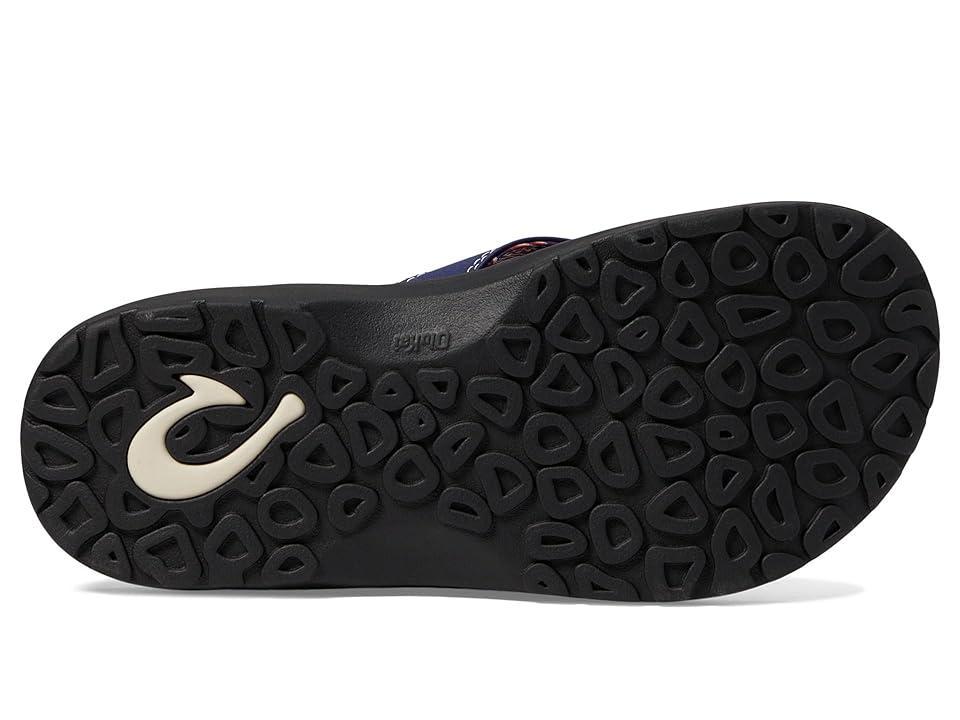 OluKai Ohana (Navy/Onyx) Men's Sandals Product Image