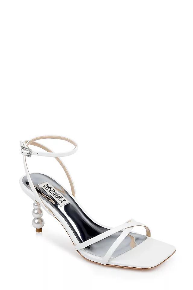 Badgley Mischka Callie Crisscross Heeled Sandals Product Image