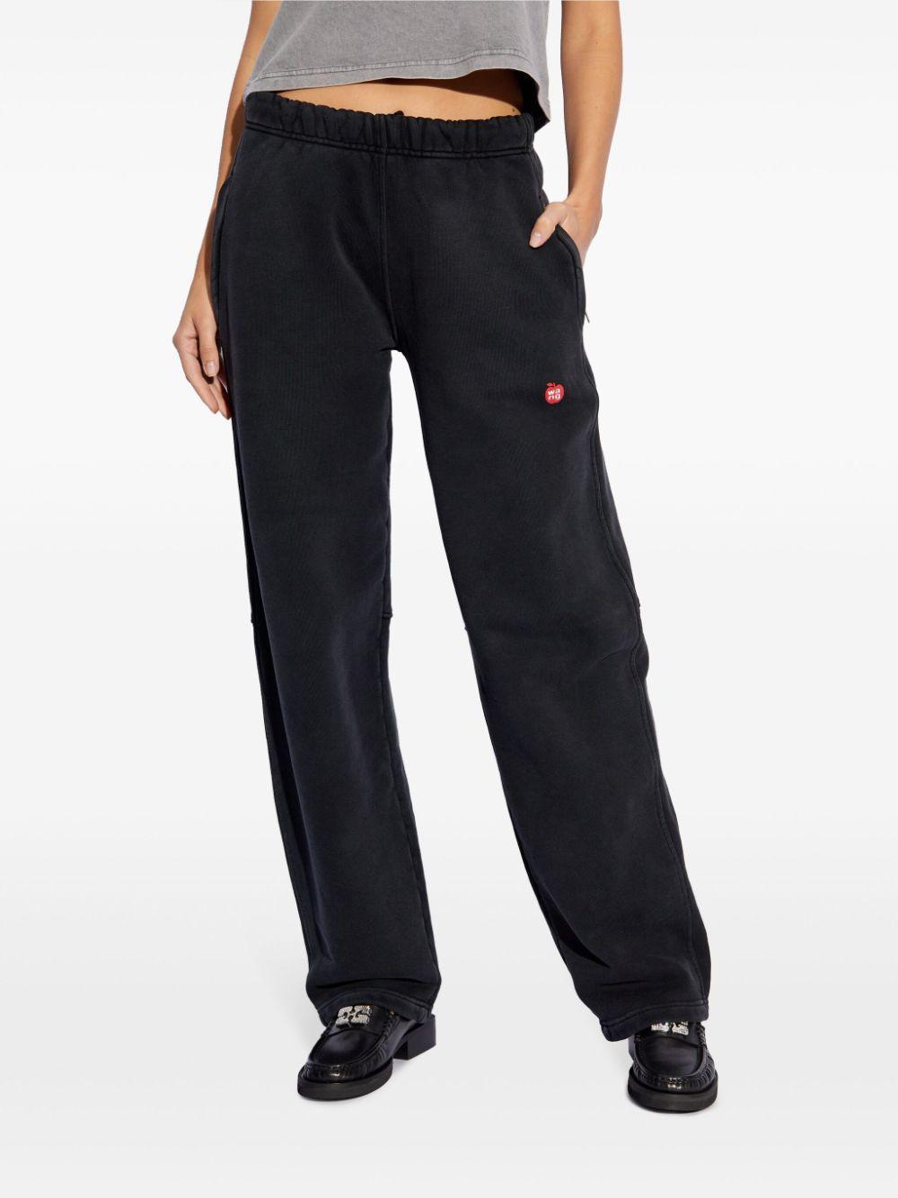 logo-print cotton track pants Product Image