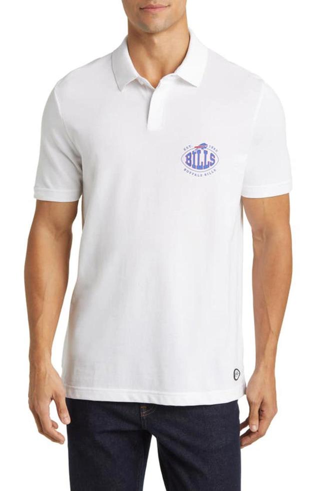 HUGO BOSS X Nfl Cotton Polo In White Product Image