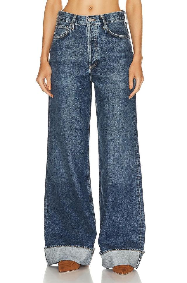 AGOLDE Dame High Waist Wide Leg Organic Cotton Jeans Product Image