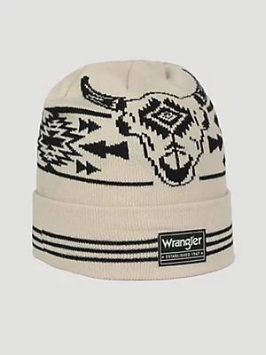 Steerhead Print Beanie | Women's ACCESSORIES | Wrangler® Product Image