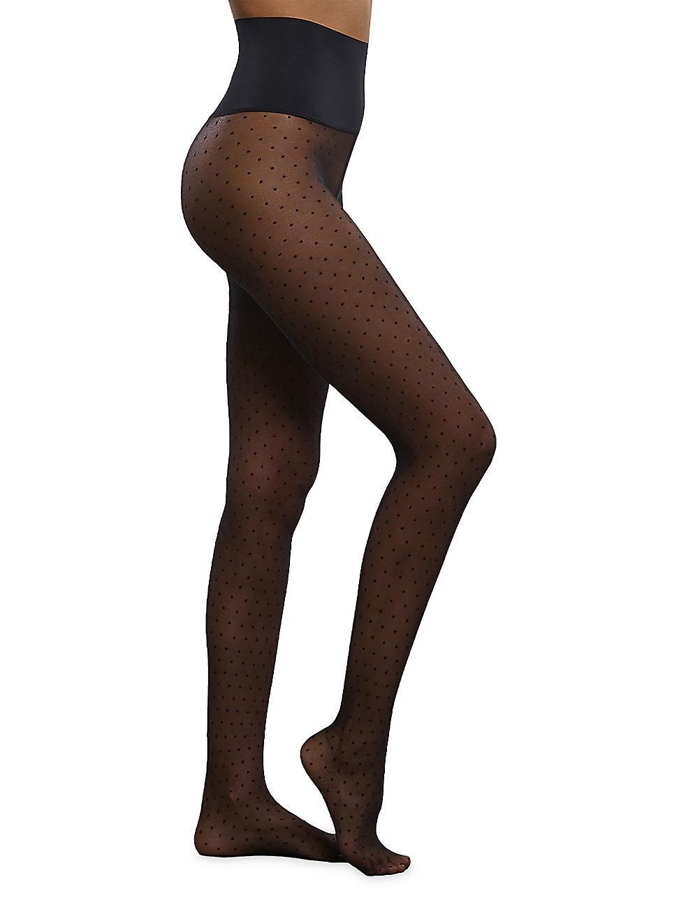 Commando Chic Dot Sheer HF042 Sheer Hose Product Image