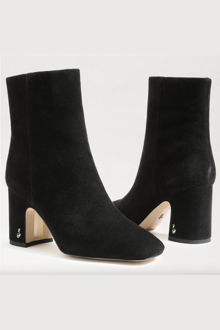 Fawn Ankle Bootie - Suede Black product image