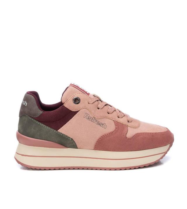 Xti Womens Casual Suede Sneakers Product Image