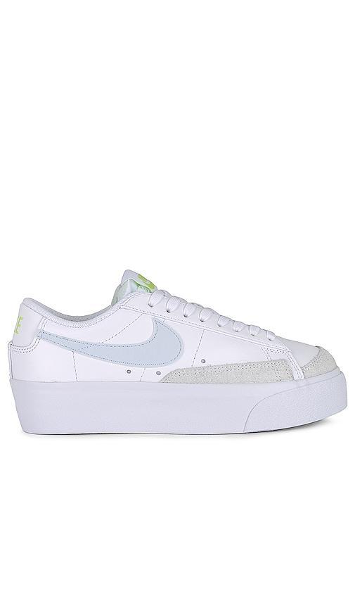 Nike Blazer Low Platform Sneaker in White. - size 9.5 (also in 10, 8.5, 9) Product Image