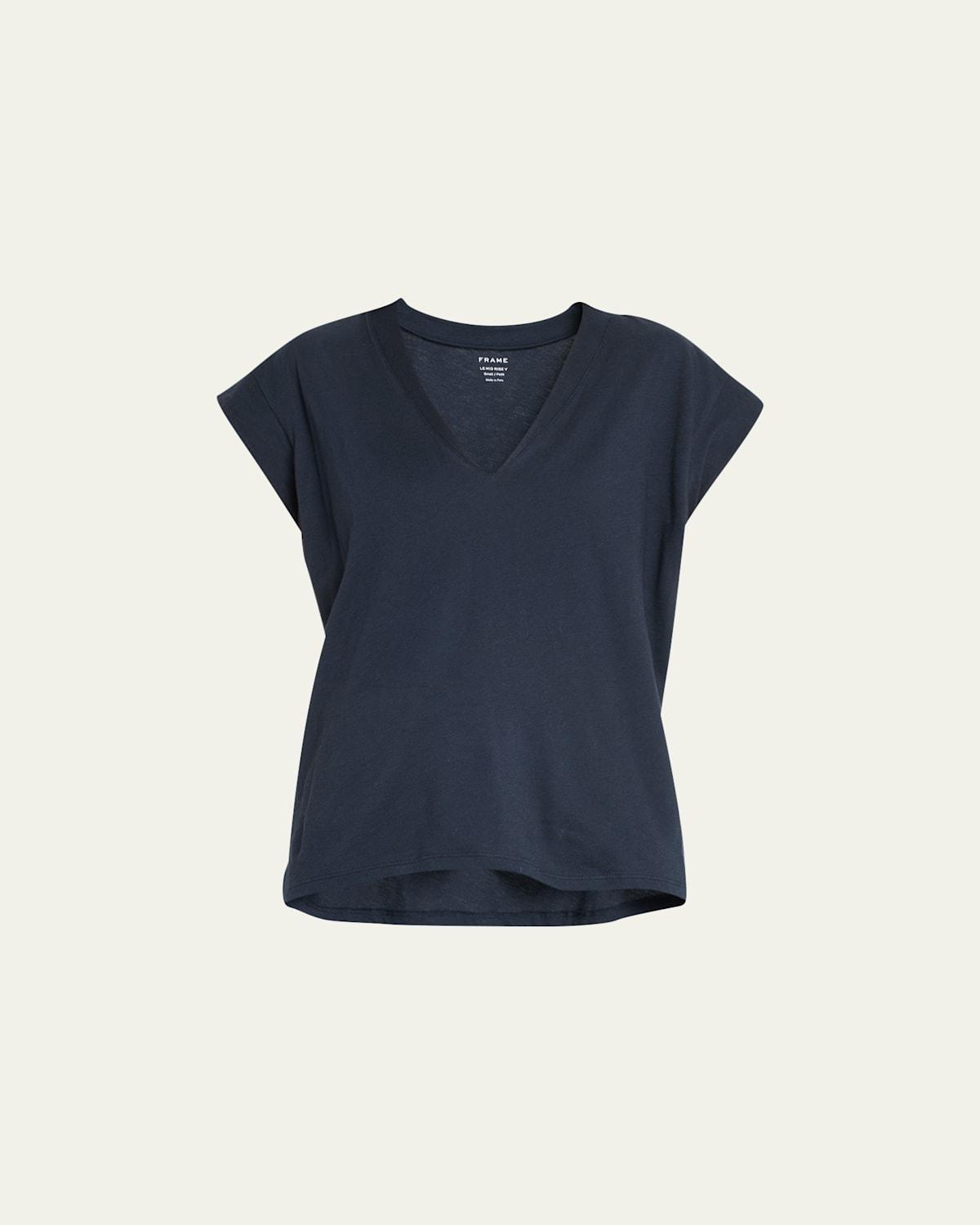 Le Mid Rise V-Neck Tee Product Image