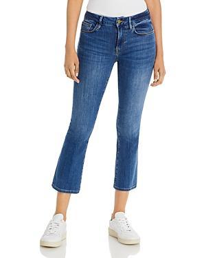 FRAME Le Crop Mini Boot High Waist Jeans Product Image