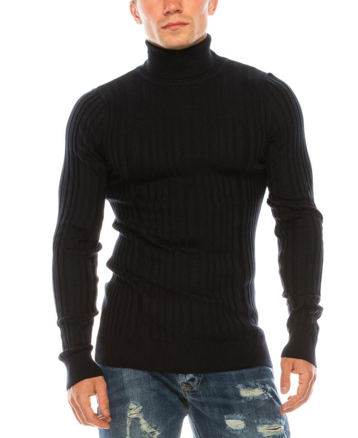 Ron Tomson Mens Modern Ribbed Sweater Product Image