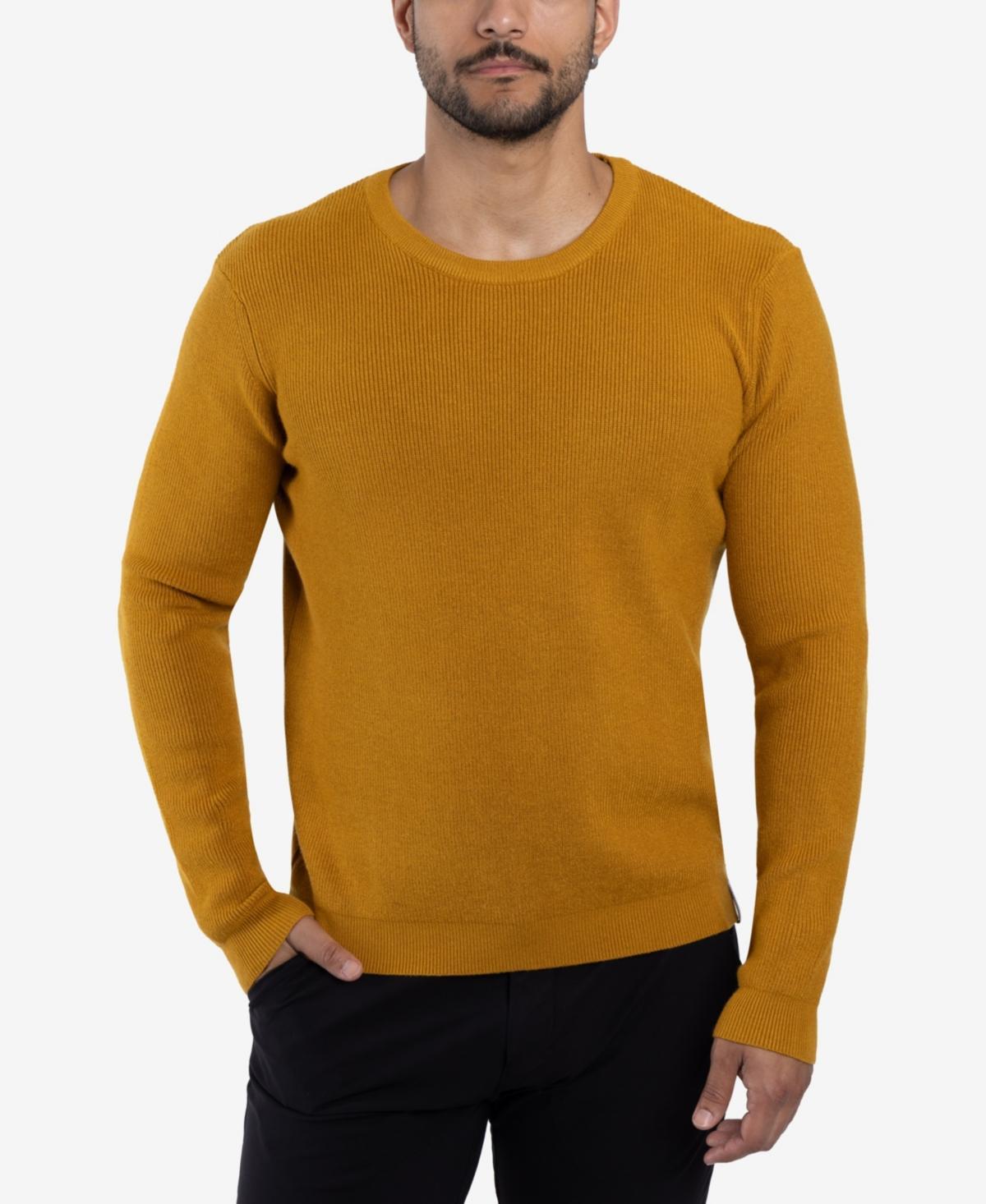 Spring + Mercer Mens Ribbed Crew Neck Sweater Product Image