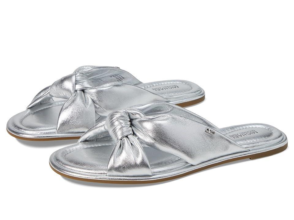 MICHAEL Michael Kors Elena Flat Slide Women's Sandals Product Image