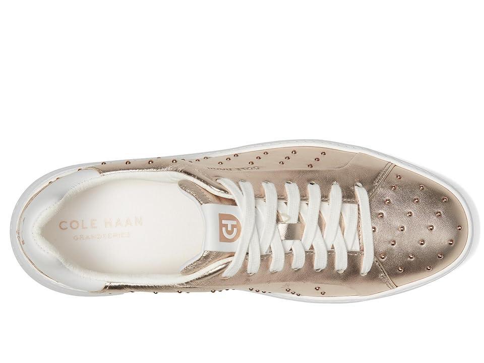 Cole Haan Womens Topspin Lace-Up Leather Platform Sneakers Product Image