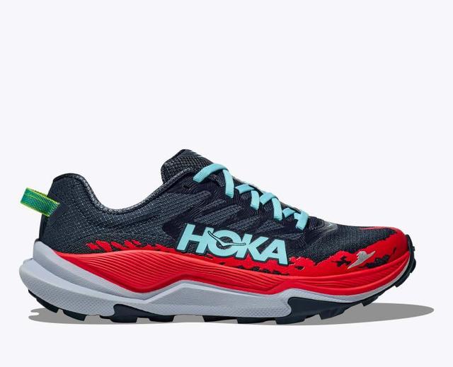 HOKA Mens Torrent 4 Shoes in Stormy Skies/Cerise, Size 7.5 Product Image