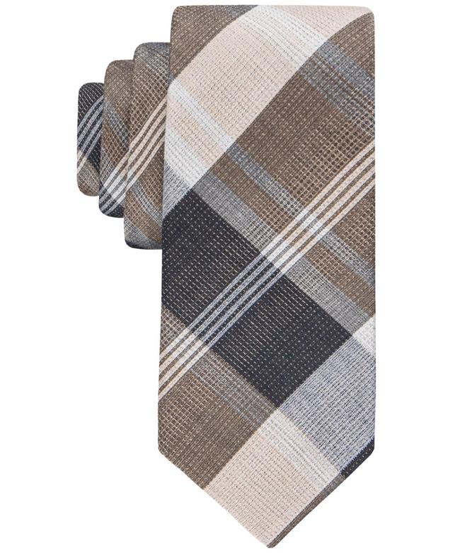 Calvin Klein Mens Seasonal Plaid Tie Product Image