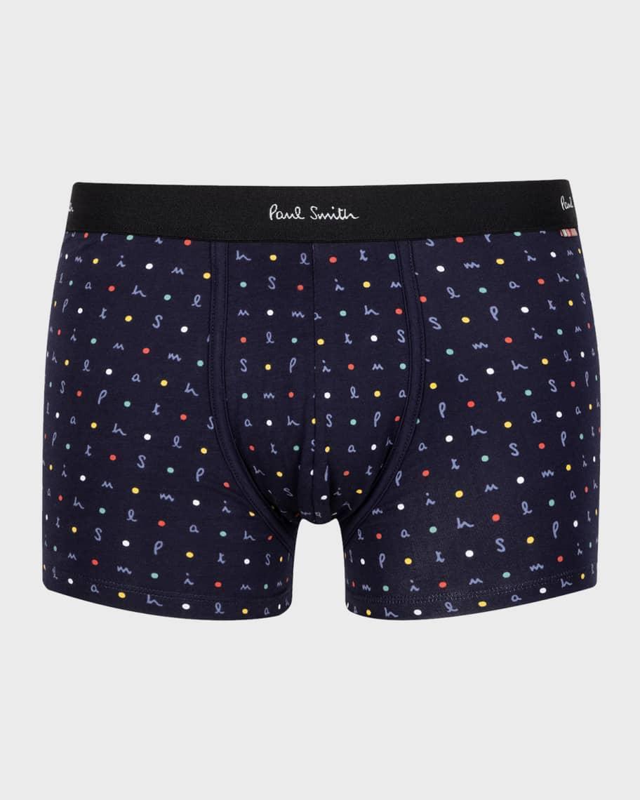 Men's Polka Dot Logo Trunks Product Image