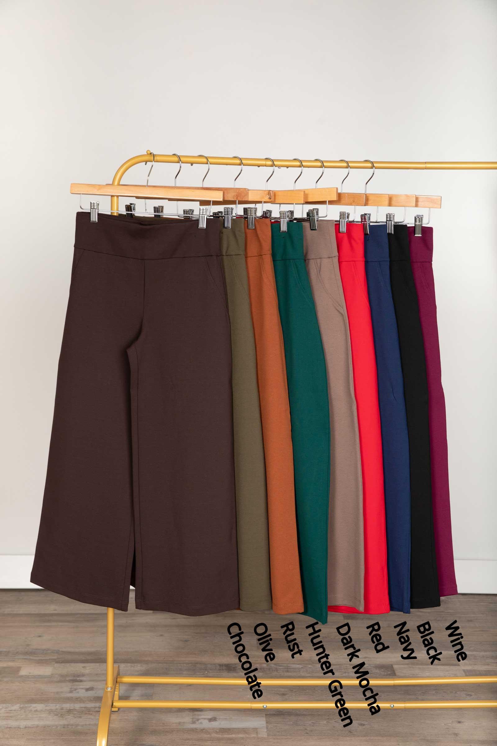 The Magic Cropped Wide Leg Pant Product Image