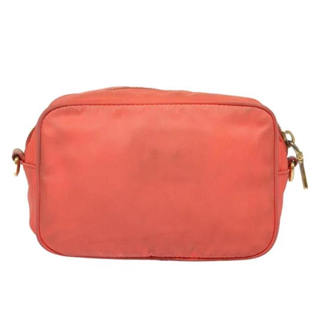 Ribbon Orange Synthetic Shoulder Bag () Product Image