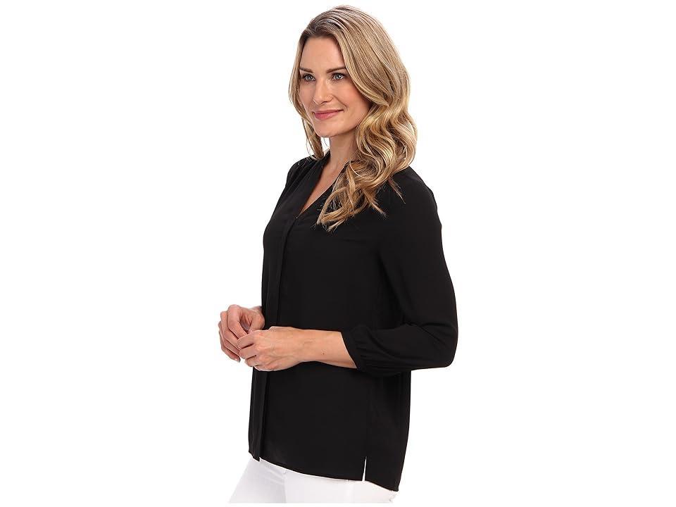 NYDJ Blouse w/ Pleated Back Women's Blouse Product Image