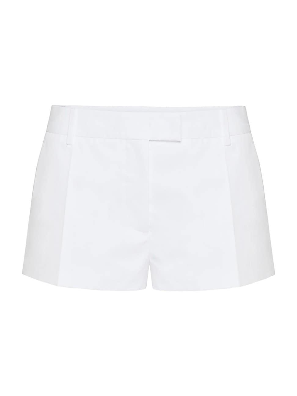 Womens Compact Poplin Shorts Product Image