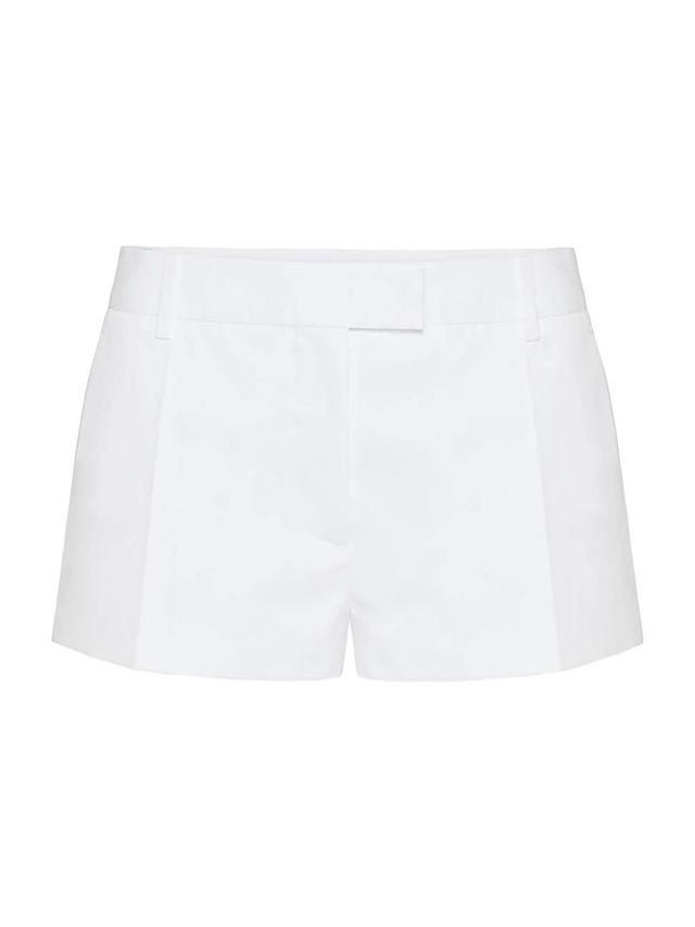 Womens Compact Poplin Shorts Product Image