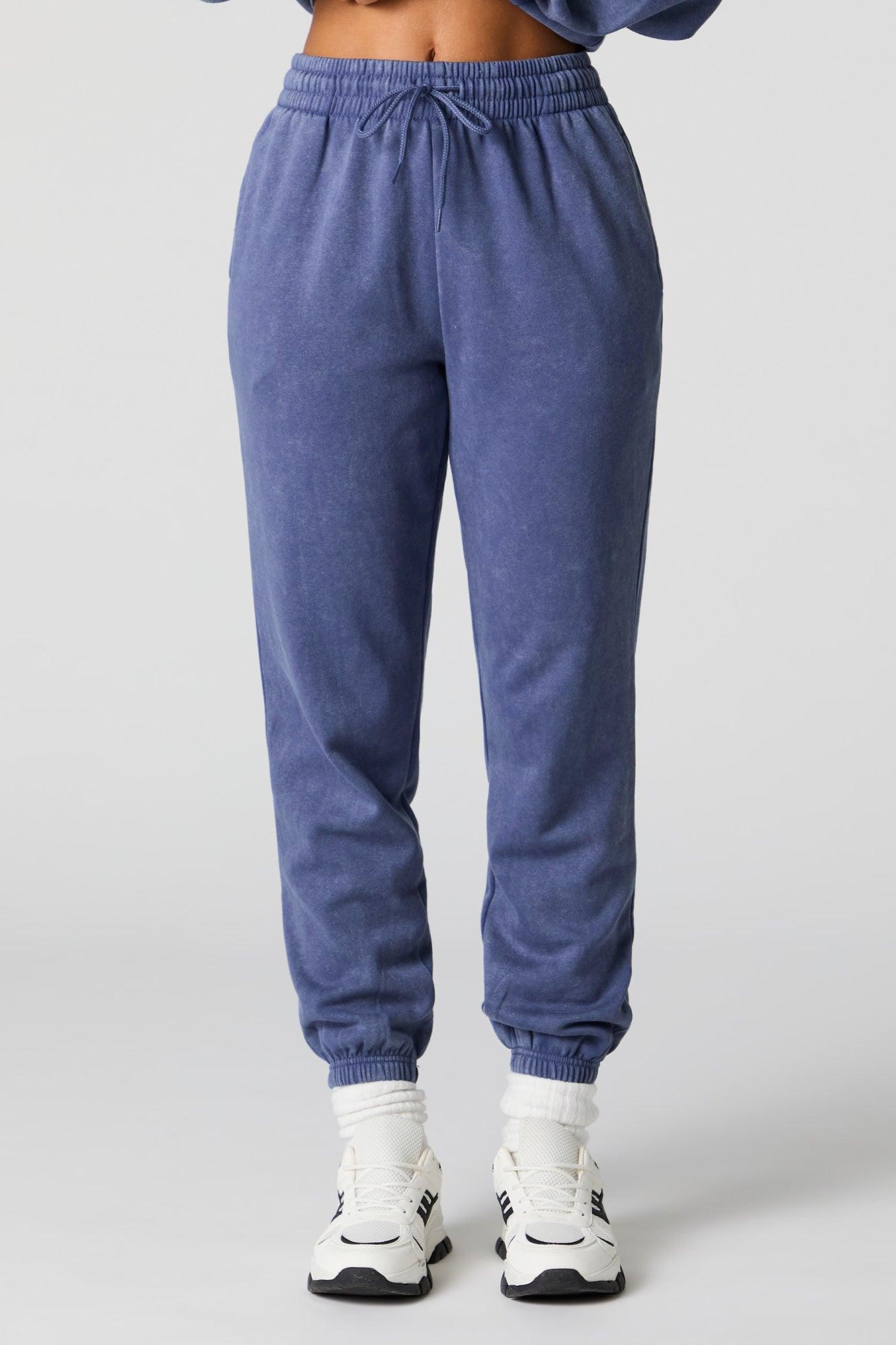 Washed Fleece Jogger Female Product Image