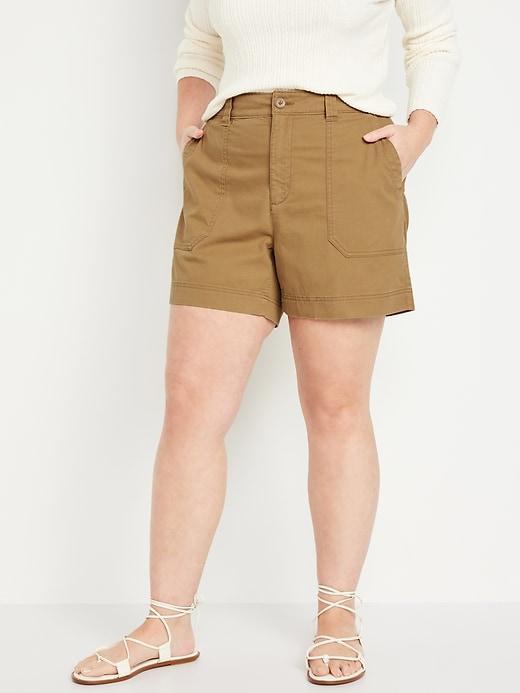 High-Waisted OGC Chino Shorts -- 5-inch inseam Product Image