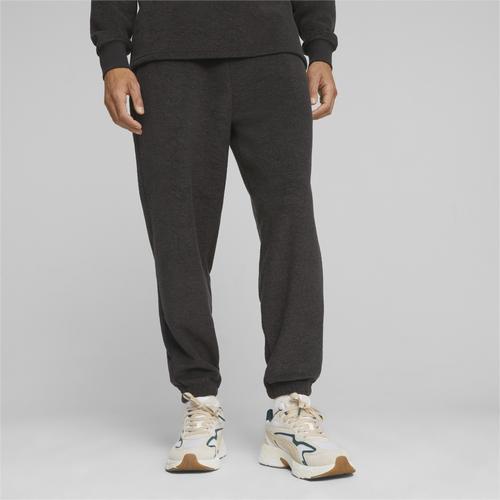 PUMA Mens PUMA Classics Fleece Sweatpants - Mens Puma Black Product Image