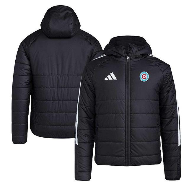 Mens adidas Chicago Fire Tiro 24 Full-Zip Winter Hoodie Jacket Product Image