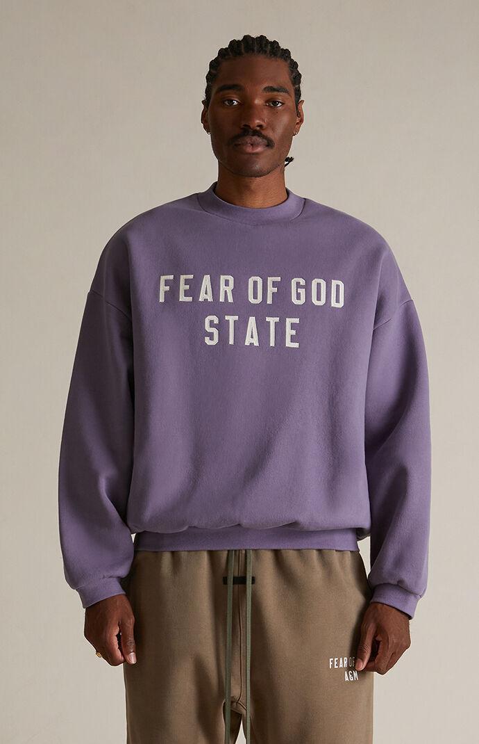 Fear of God Essentials Men's Heavy Fleece Crew Neck Sweatshirt - Product Image