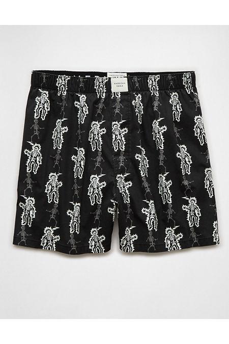 AEO Mens Glow-In-The-Dark Skull Halloween Stretch Boxer Short Men's Product Image