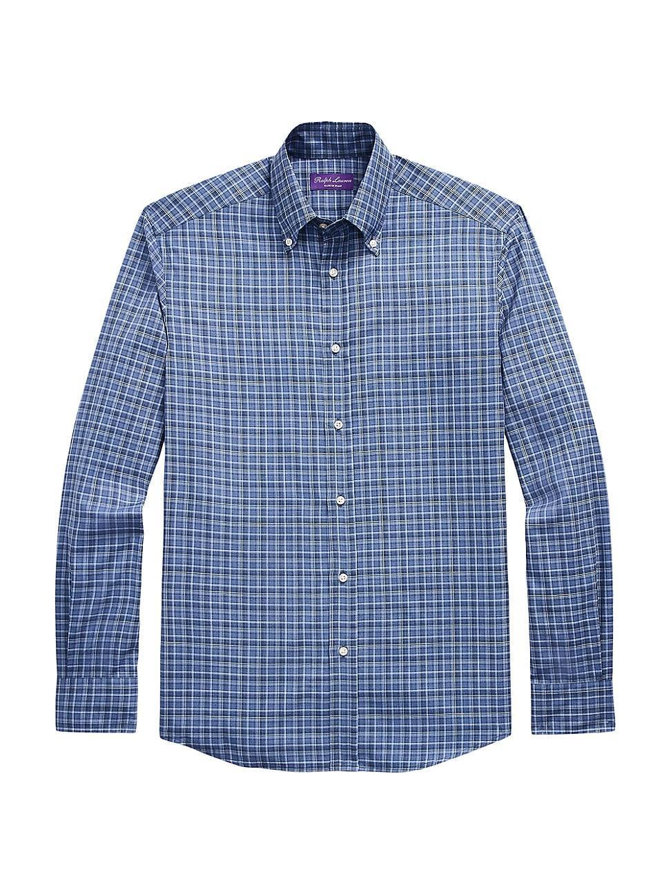 Men's Plaid Flannel Shirt Product Image