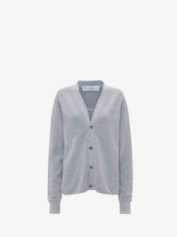 BOUCLE CARDIGAN in grey | JW Anderson US  Product Image