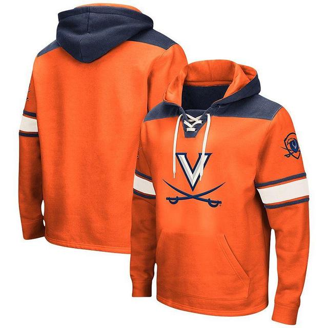 Mens Colosseum Virginia Cavaliers 2.0 Lace-Up Pullover Hoodie Product Image